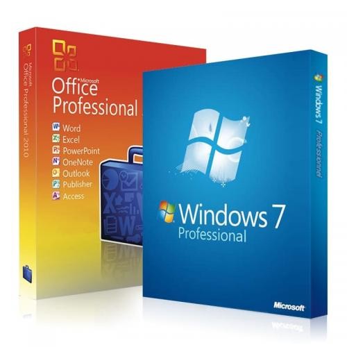 Windows 7 Professional + Office 2010 Professional Download + chiave di licenza